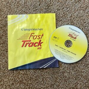 VTG Weight Watchers Fast Track Kit (DVD with Meal Plan Chart)